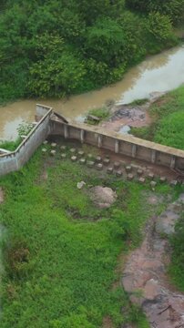 Khlong Tak Tat Waterway in Chaiyaphum, Thailand