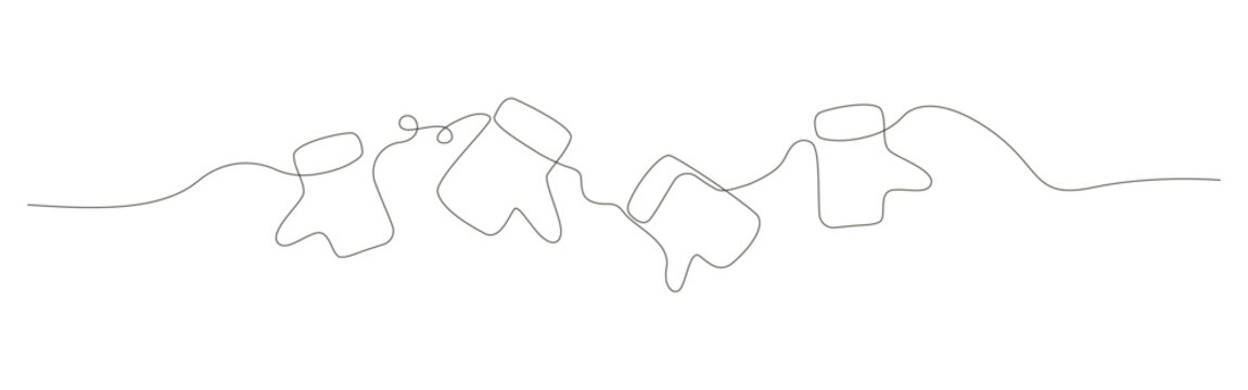 Continues thumb dislike style in this simple line art vector design