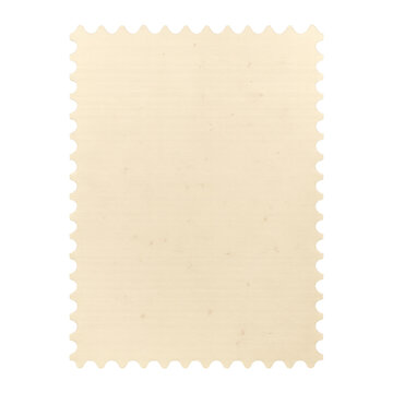 PNG Blank vintage postage stamp template.
