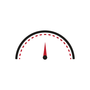speedometer dashboard icon vector design 