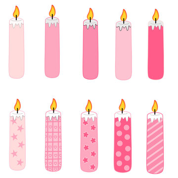  Valentine candle number