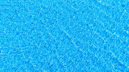 Obraz premium Top view Blue Seawater is Beautiful with nature and wonders of tropical waters and paradise beaches of the Andaman Sea 