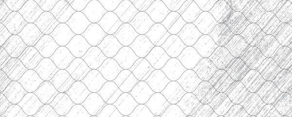 Curved net pattern. Seamless design for sportswear or equipment like soccer goals, volleyball nets, basketball hoops, hockey nets, and athletic gear. © Aam_