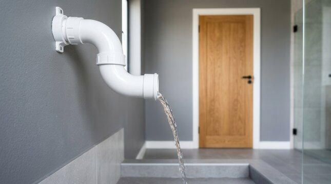 Leaking Water Pipe: Troublesome Leak Causing Drip, Fix Needed ASAP Is From The Pipe