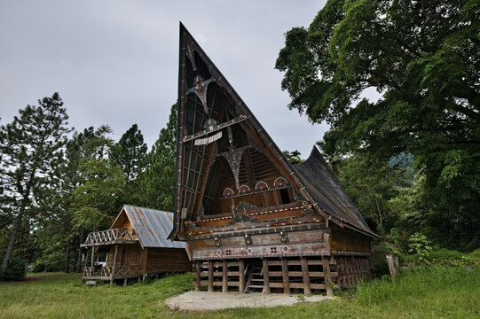 Ancestral architecture in Samosir Island