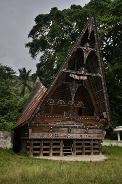 Ancestral architecture in Samosir Island