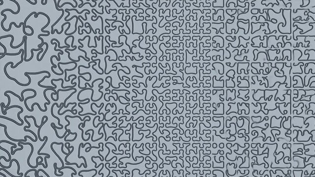 Abstract pattern with wavy lines