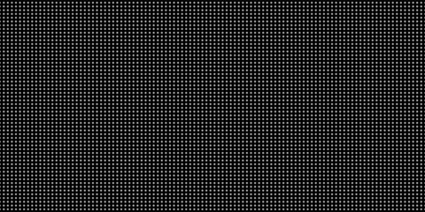 Glowing RGB LED pixel texture, transparent digital screen pattern, bright display dots grid, modern electronic light effect, clean vector videowall background © VektorCollection