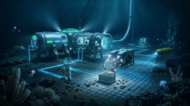 Sustainable Deep Sea Resource Management and Underwater Robotics