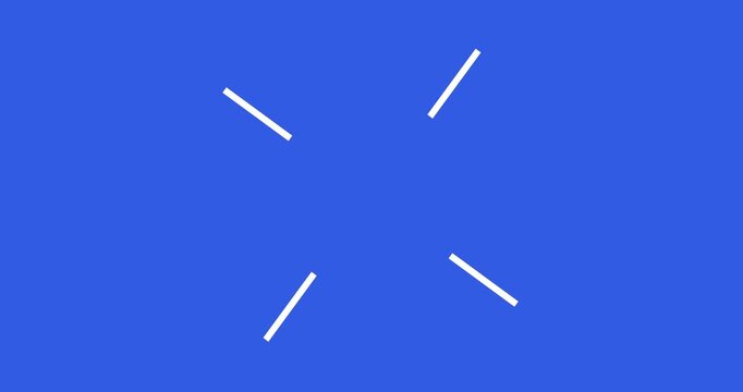 Digital Old school rifle scope target animation lines. Arrow hitting bullseye reticle symbol. Scanning crosshair military sniper scope gun aim. Hunt and hit animation. Marksman rifle long range scope.