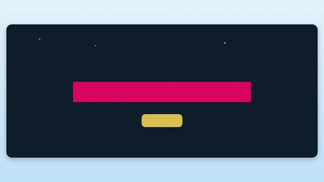 Minimal summer sale website banner animation featuring promotional header and call to action button on dark interface background creating modern retail marketing visuals