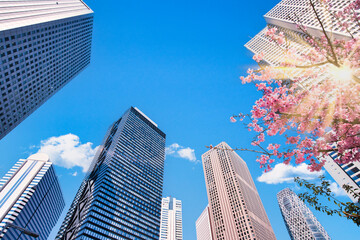 新宿西口高層ビル群の絶景 © san724