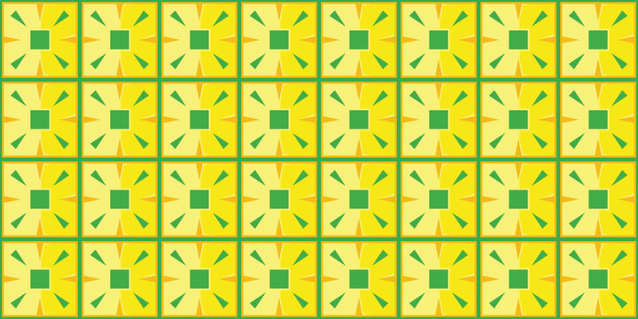 Pineapple Seamless Pattern Background Vector Illustration for Tropical Summer Design