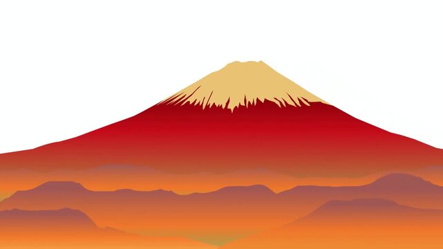 Stunning Sunrise View of Mount Fuji 4K