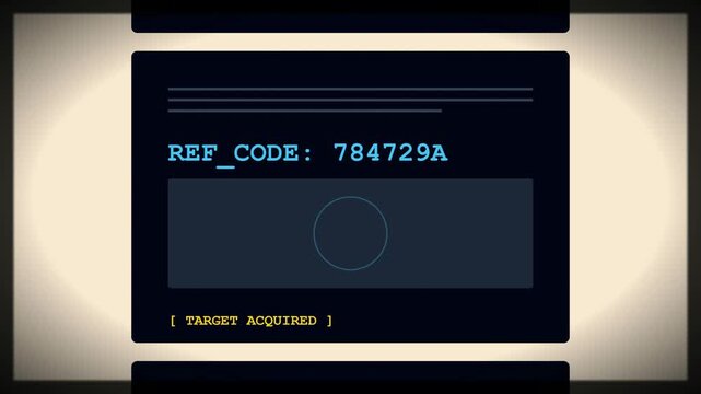 Scrolling Retro Espionage Microfilm Archive Scanner