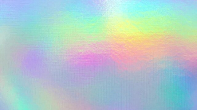 Holographic rainbow foil iridescent texture abstract hologram background