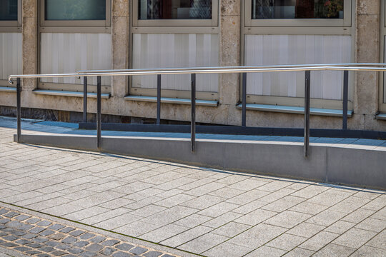 Access Ramp to a building for use by a wheelchair or elderly people
