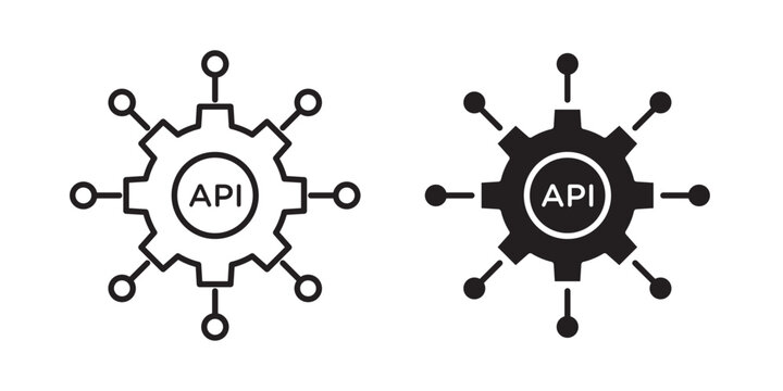 API Integration icon API Connection Icon API Network Icon API System Integration Icon API Gear Icon API Technology Icon API Automation Icon API Development Icon API Interface Icon