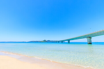 初夏の角島大橋　山口県下関市 © M・H