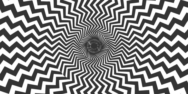 Black and white abstract maze geometric labyrinth pattern with puzzle lines, paths and seamless design wallpaper showing a lost and solution concept in simple geometric art style