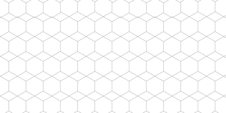 Abstract cube hexagon shape background. Vector banner design. Hexagons pattern. Geometric abstract background with simple hexagonal elements simple