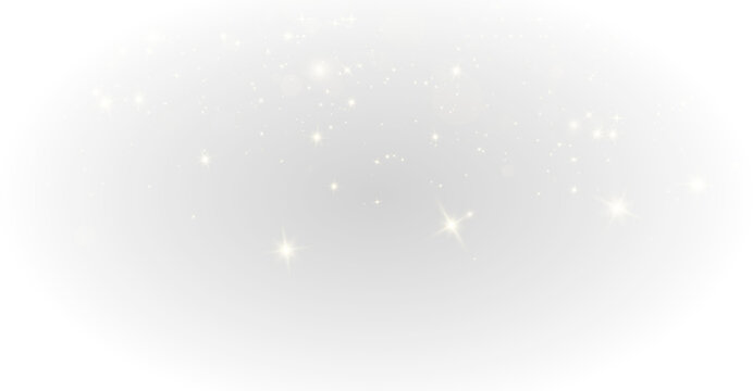 Soft yellow dust sparkles gently with glowing particles across a radiant background. Tiny shimmering lights create warm elegant visual depth. Yellow dust PNG.