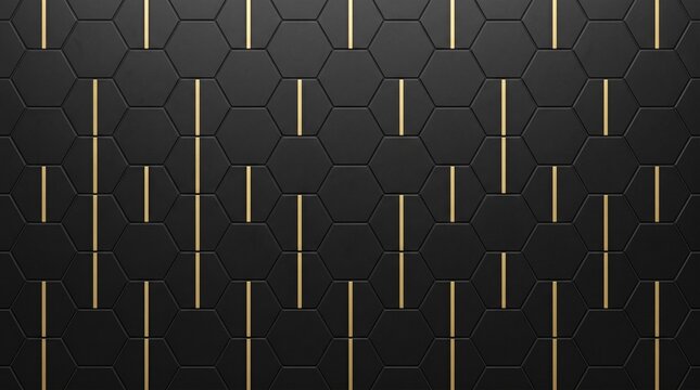 Abstract binary code pattern on dark background illustration