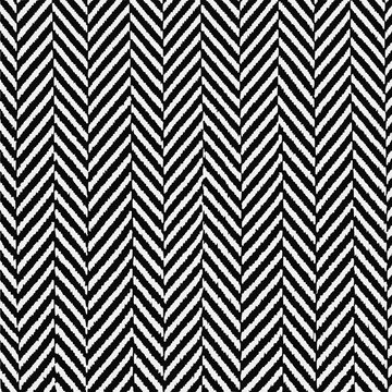 Black and white herringbone pattern, abstract texture background, geometric zigzag design
