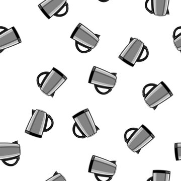 pattern domestic electric kettle cartoon. beverage al, object water domestic electric kettle sign vector
