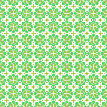 Fresh Green Floral 