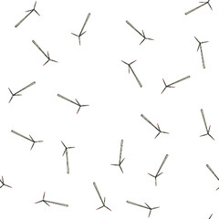 Fototapeta premium pattern sustainable wind turbine cartoon. green generator, environment farm, electric renewable sustainable wind turbine sign vector