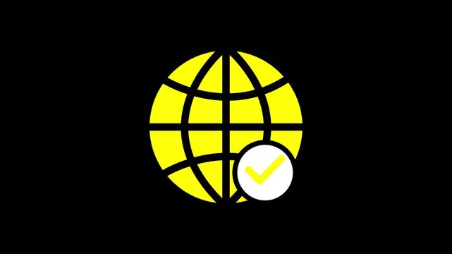 2 Hours Clock Timer Animation with Rotating Circular Arrows and Progress Bar, Hourly Countdown Concept for Business and Study Isolated on Colorful Bokeh Background.