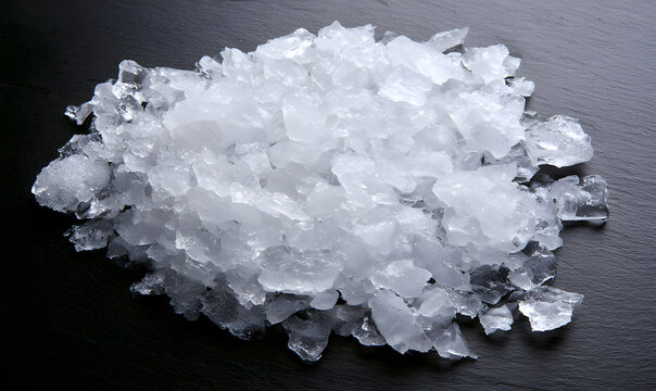 Broken ice pieces