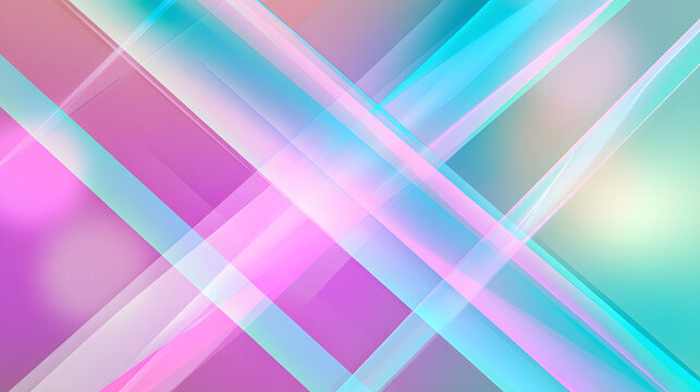 Gradient geometric background featuring intersecting beams with a glowing blur