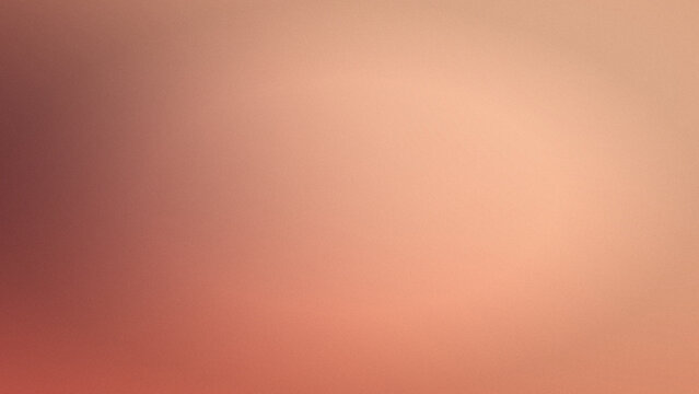 Abstract peach and rose gold gradient background. Smooth blurred texture with soft light. Modern minimal backdrop for presentations, web design, and digital art