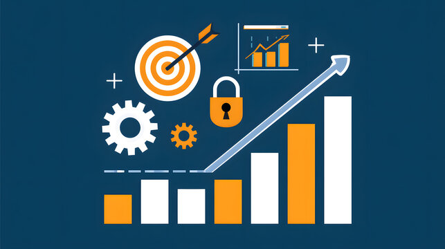 The business growth strategy is aimed at achieving its goals