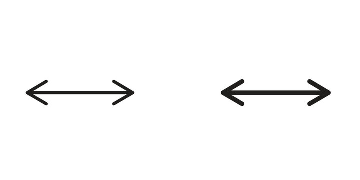 Double arrow icon Design Illustrations. editable web icons