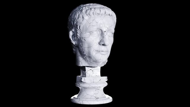 Rotating Sculpture of Claudius Digital Sculpture