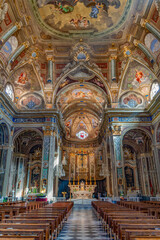 Naklejka premium Church in Pietra Ligure