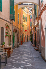 Obraz premium Pietra Ligure in Italy