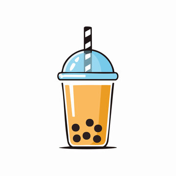 Bubble Tea Drink Icon