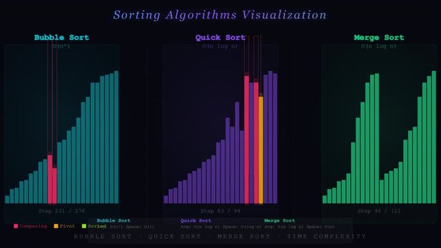 Computer Science and Technology Animation: Sorting Algorithms Concept