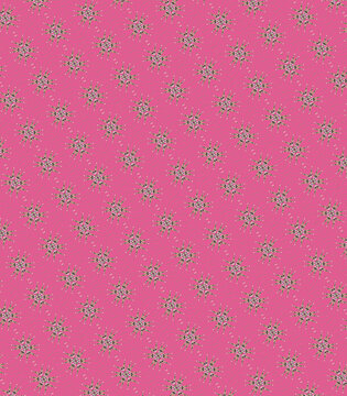 Gradient evergreen moss themed repeating geometric background, accented by cornsilk, olive grey, moss green, deep emerald, rose petal, fuchsia, grape, deep midnight