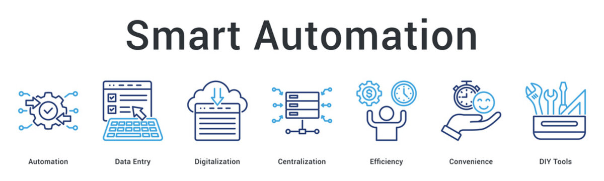 Smart automation system from data entry and digitalization to centralized, efficient, and self-managed DIY tools