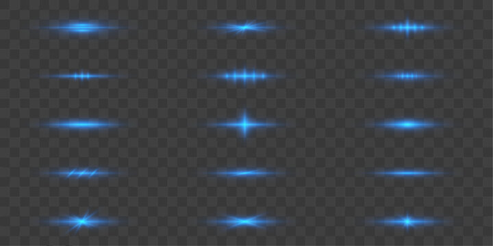 A glowing blue light line stretches across the frame with crisp neon brilliance and smooth luminous energy. Tiny sparkles enhance the radiant effect beautifully. Perfect for futuristic overlays 