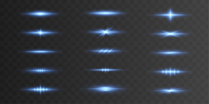 A glowing blue light line flows smoothly with crisp neon brilliance and soft radiant edges. Subtle glitter particles enhance the effect. Perfect for modern overlays.