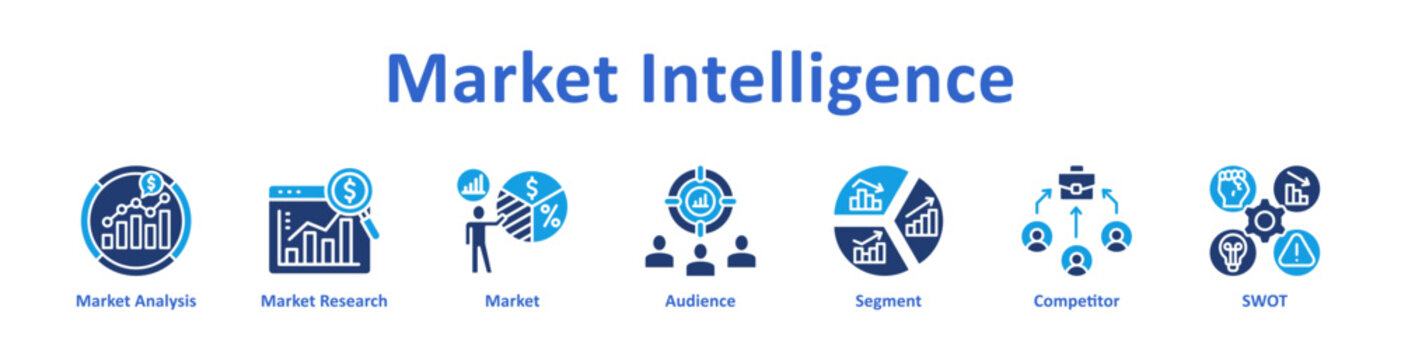 Market Intelligence Web icon in banner and collection