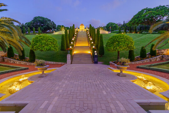 Bahai Gardens and Shrine, Haifa