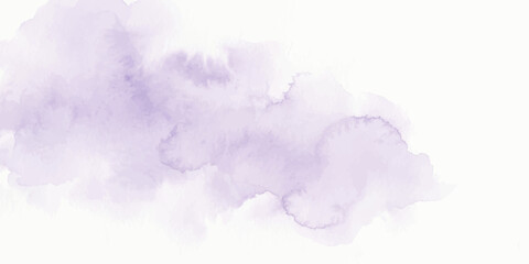 Fototapeta premium Abstract Pink and Blue Watercolor Smoke Clouds on White Background
