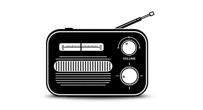 vintage radio icon